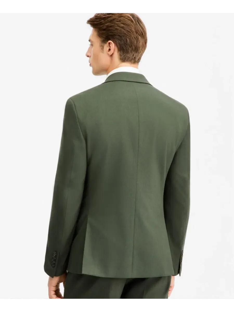 Пиджак мужской slim-fit Bar III — изображение 2 из 4, зеленый