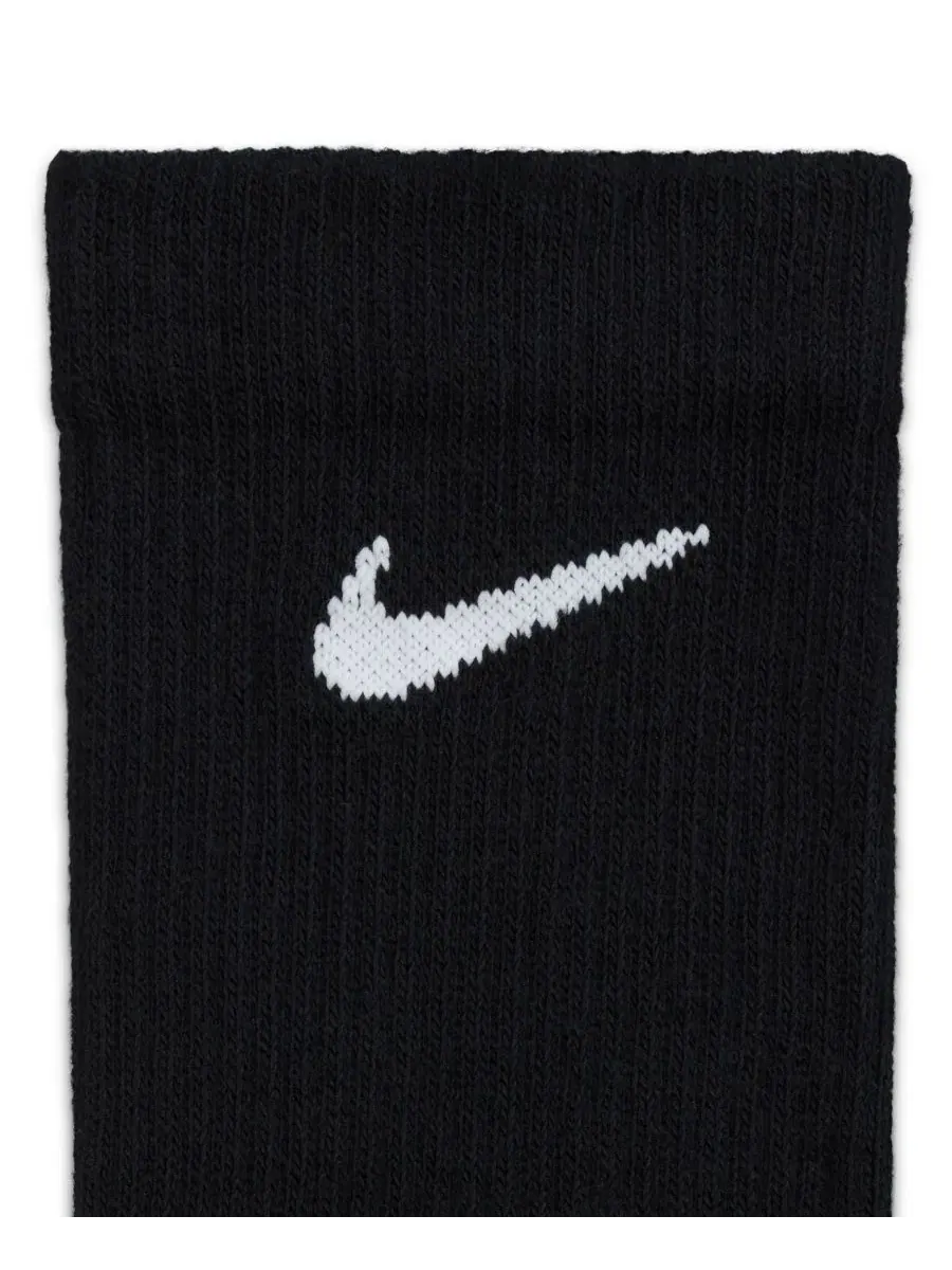 Комплект носков Nike, 3 пары — изображение 4 из 4, черный