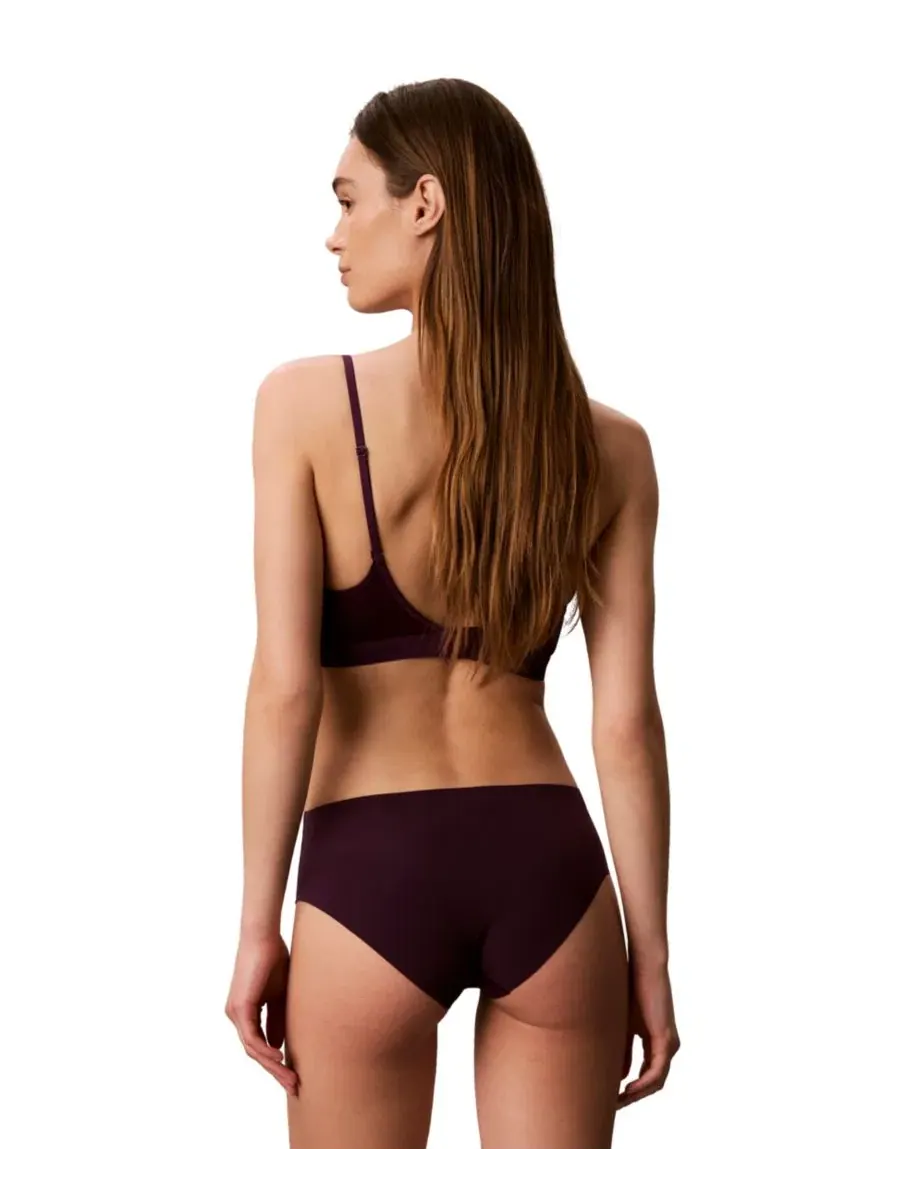 Трусы-хипстеры женские, 3 шт., модель QD5417 Calvin Klein — изображение 6 из 6, темный фиолетовый