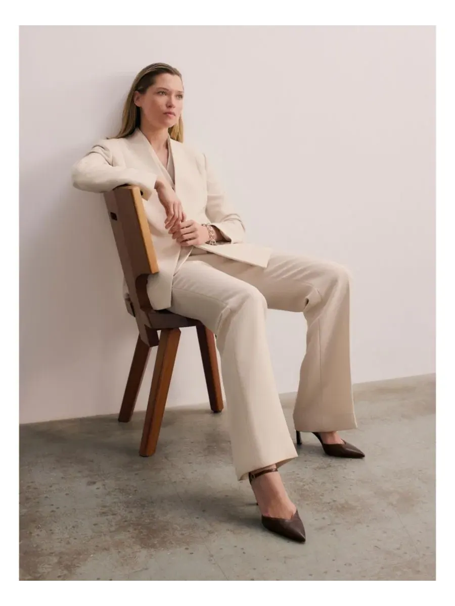 Блейзер Selsey Doppio Crepe The Fold — изображение 8 из 8, серый