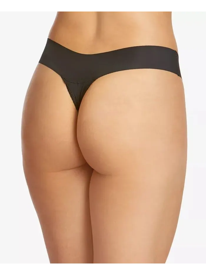Женские стринги BreatheSoft Natural Rise Hanky Panky — изображение 2 из 2, черный