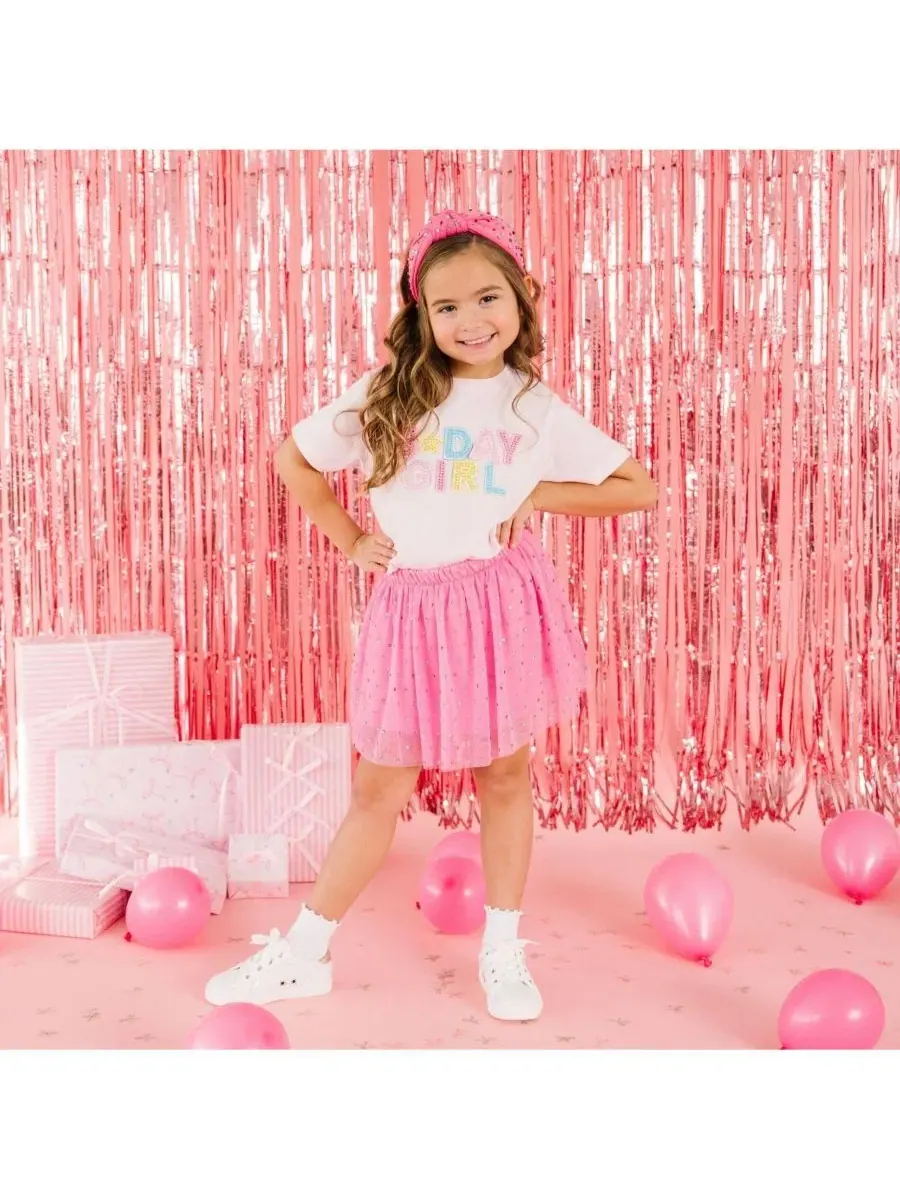 Юбка-пачка с блестками, модель Raspberry Rhinestone Tutu Sweet Wink — 2