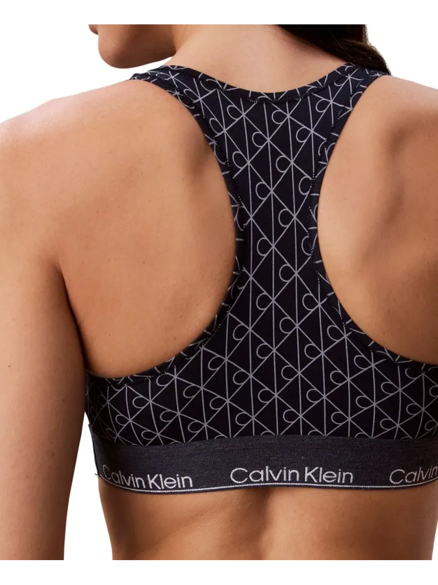 Бюстгальтер-бралетт без косточек с принтом Icon Cotton-Modal Blend Limited Edition Calvin Klein — изображение 7 из 7