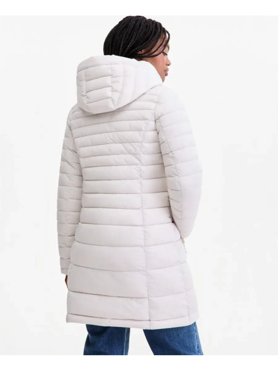 Пуховик с капюшоном Packable Puffer Tommy Hilfiger — изображение 4 из 5, белый песочный