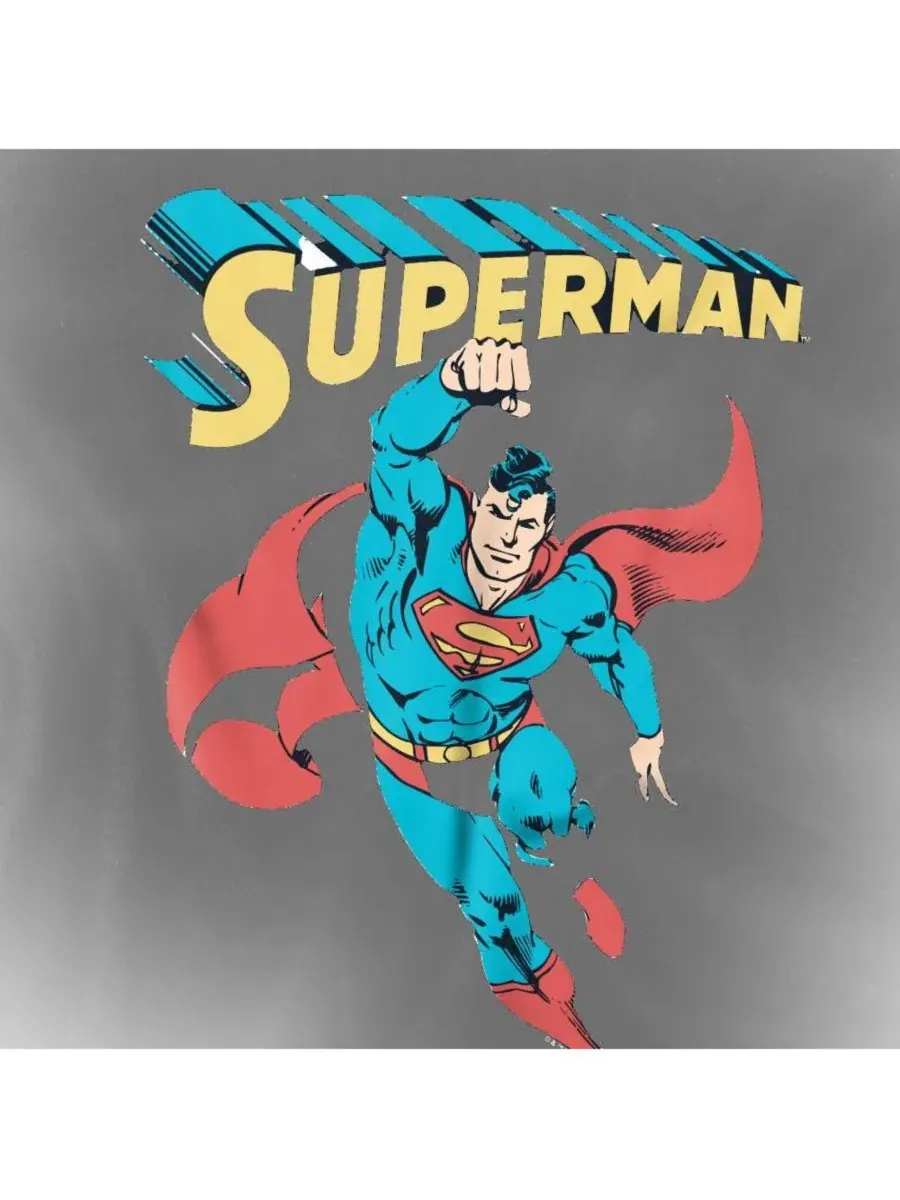Футболка с принтом Superman — изображение 3 из 3, королевский