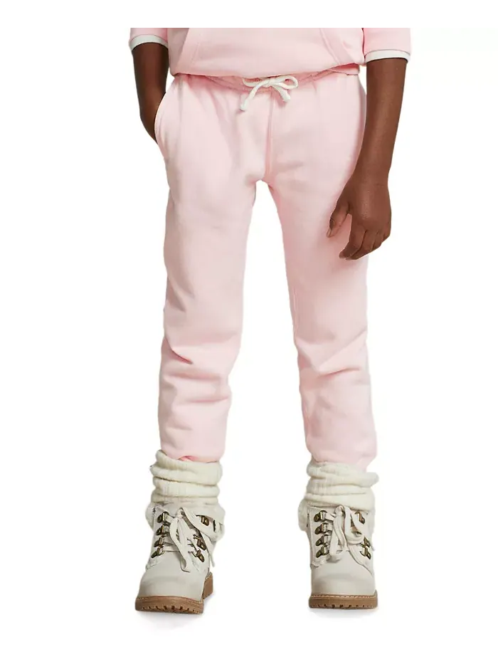 Детские и для маленьких девочек флисовые джоггеры Polo Ralph Lauren