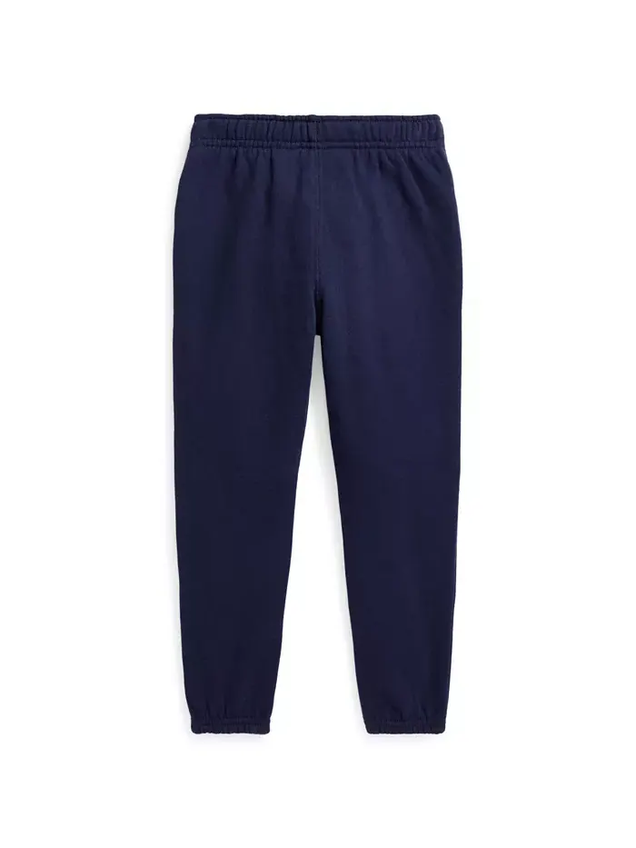 Детские и для маленьких девочек флисовые джоггеры Polo Ralph Lauren — изображение 2 из 7, синий