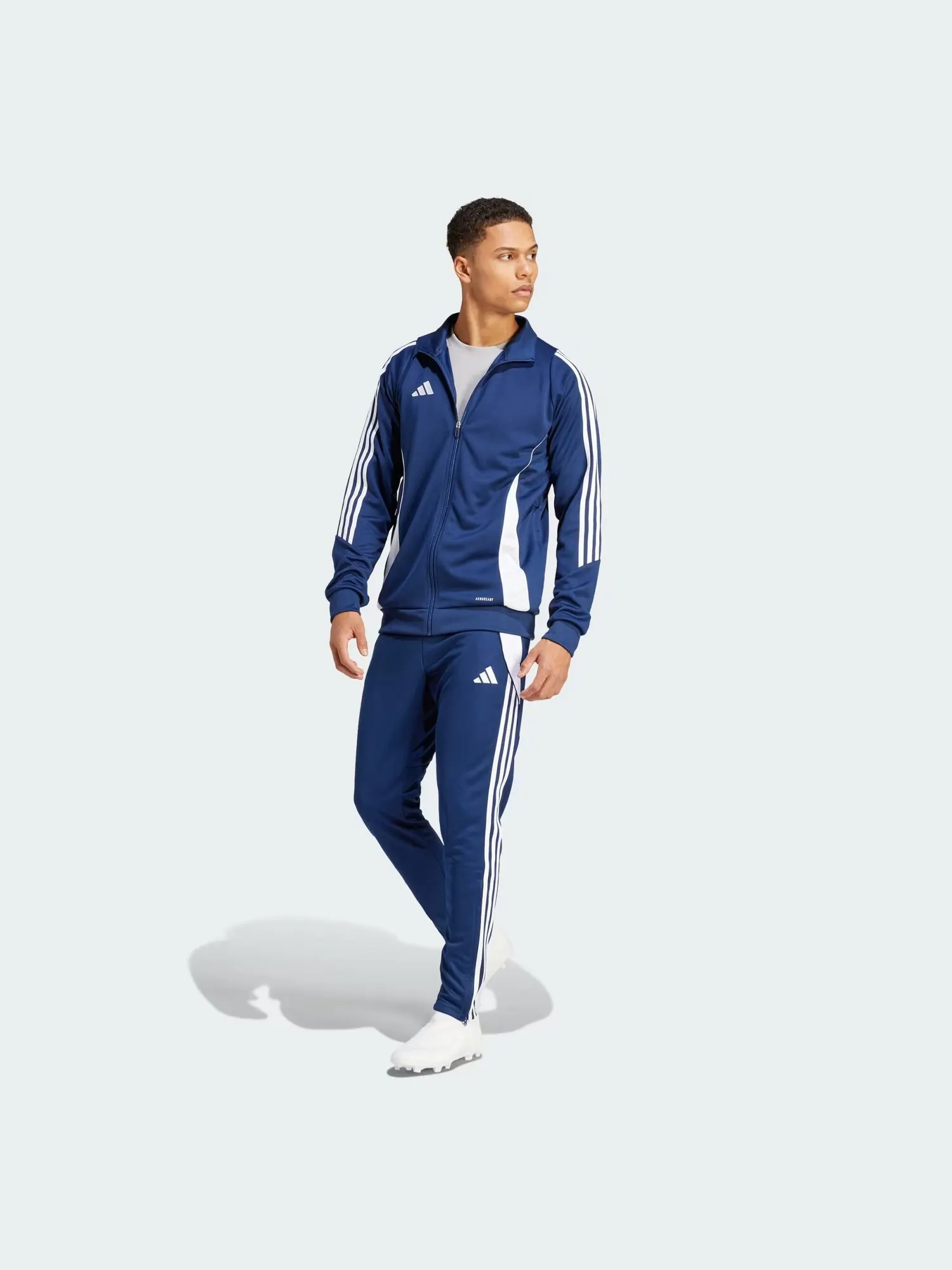 Куртка Adidas Tiro 24 Training — изображение 5 из 7, темно-синий синий/белый