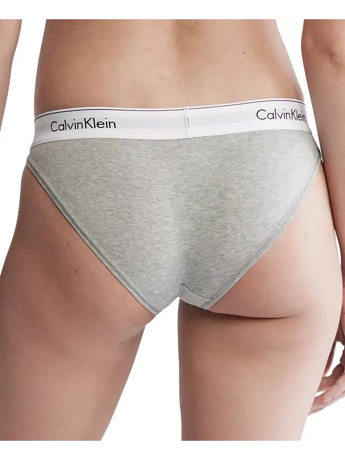 Женские бикини из современного хлопка Calvin Klein F3787 — изображение 3 из 14, серый
