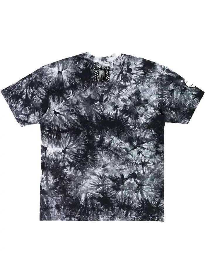 Мужская и женская футболка NBA x Black Brooklyn Nets Culture & Hoops Tie-Dye Two Hype — изображение 2 из 3