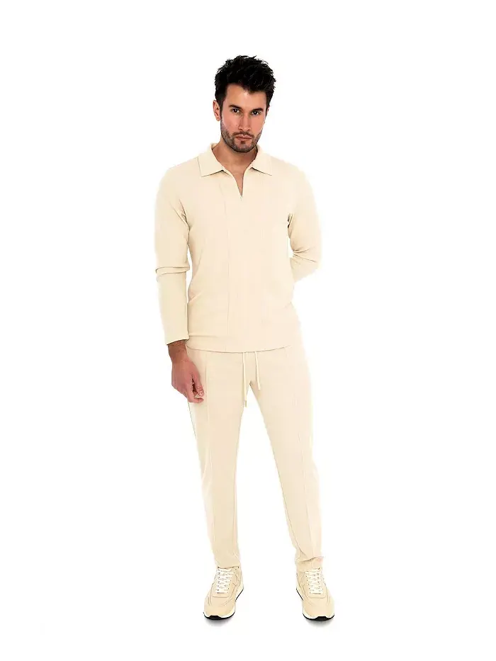 Мужские брюки Norman Pintuck Knit на кулиске Dai Moda — 2