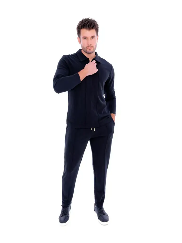 Мужские брюки Norman Pintuck Knit на кулиске Dai Moda — 2