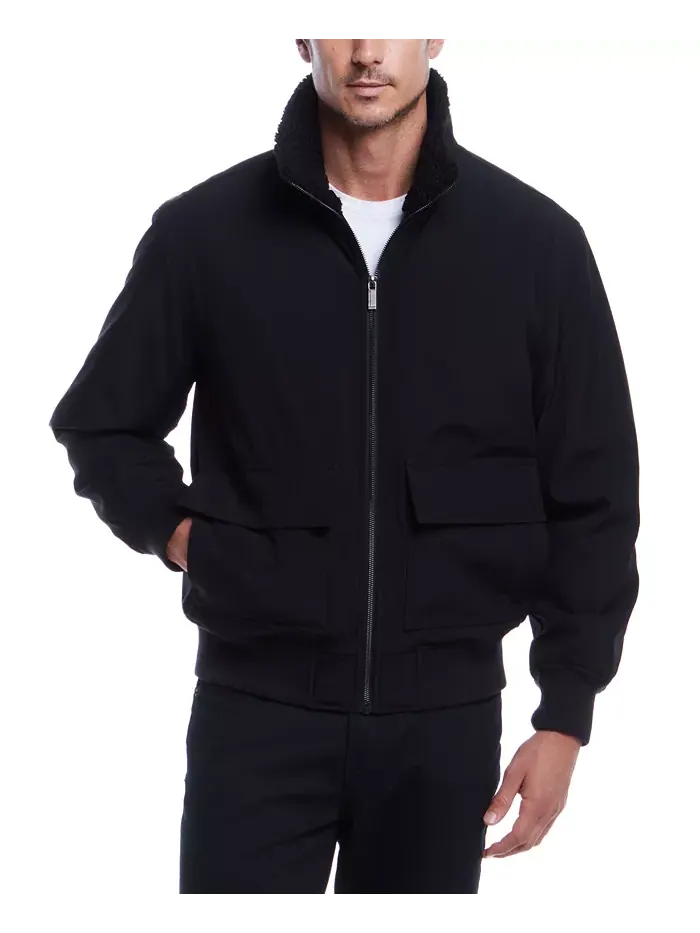 Мужская куртка-бомбер Flex Tech Weatherproof — черный