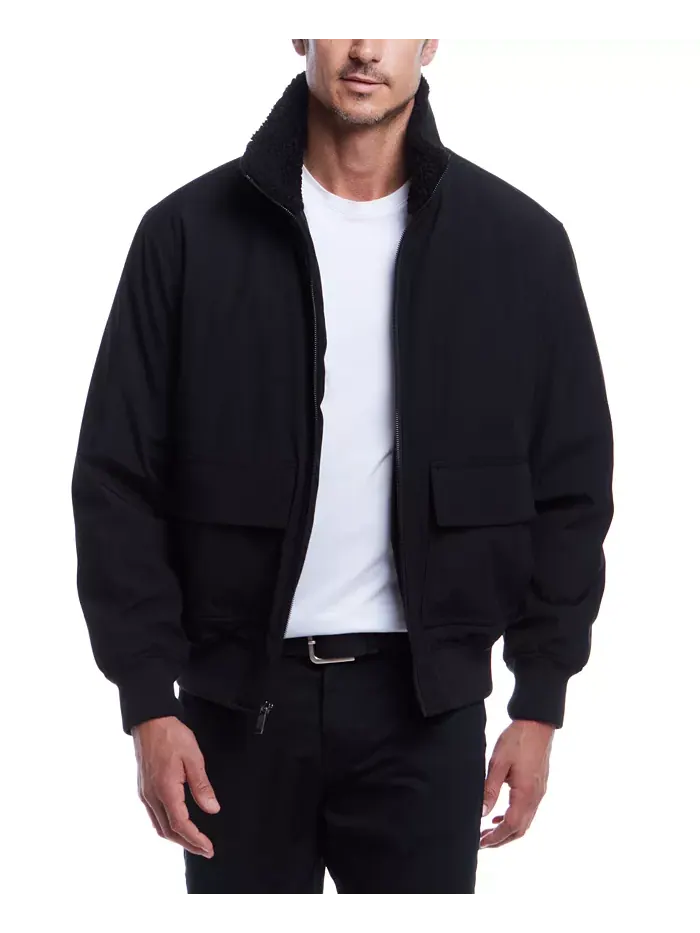 Мужская куртка-бомбер Flex Tech Weatherproof — изображение 7 из 10, черный