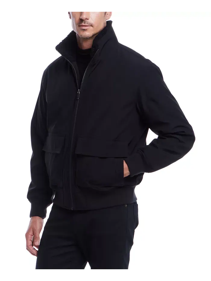Мужская куртка-бомбер Flex Tech Weatherproof — изображение 10 из 10, черный