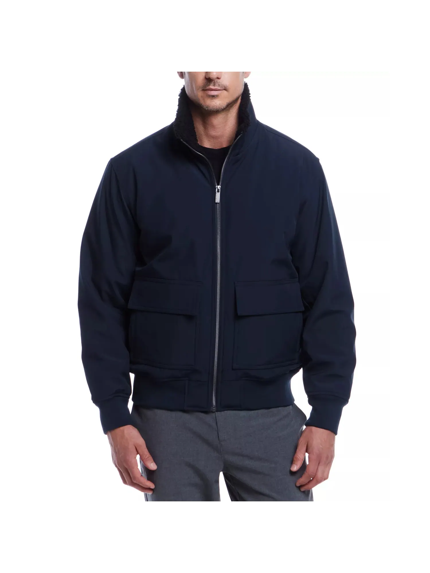 Мужская куртка-бомбер Flex Tech Weatherproof — синий