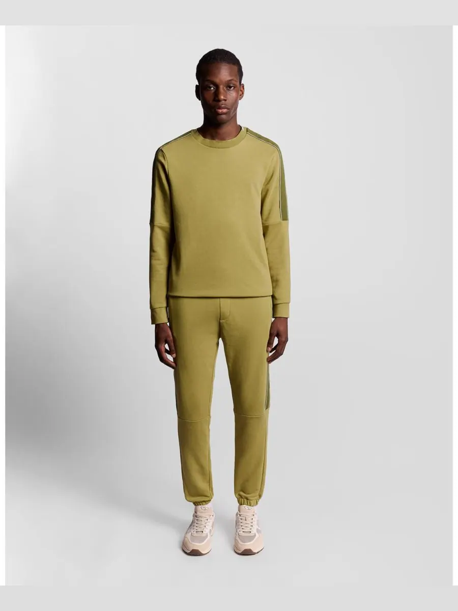 Женские Мужские Спортивные штаны на шнуровке Lyle & Scott — изображение 3 из 6, зеленый