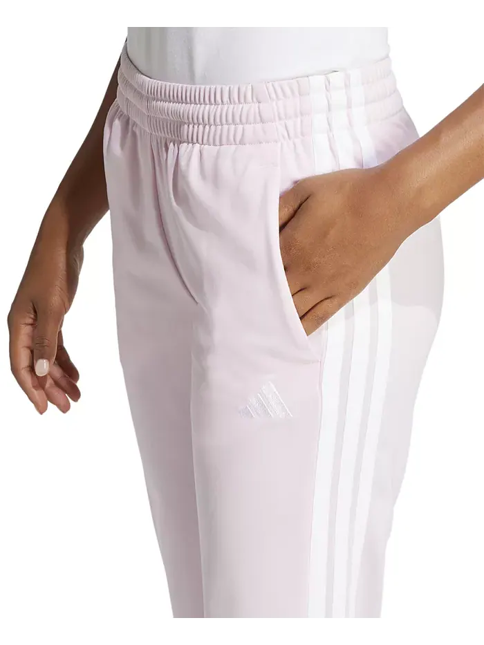 Женские трикотажные брюки с тремя полосками Track Pants adidas — изображение 5 из 5, прозрачный розовый