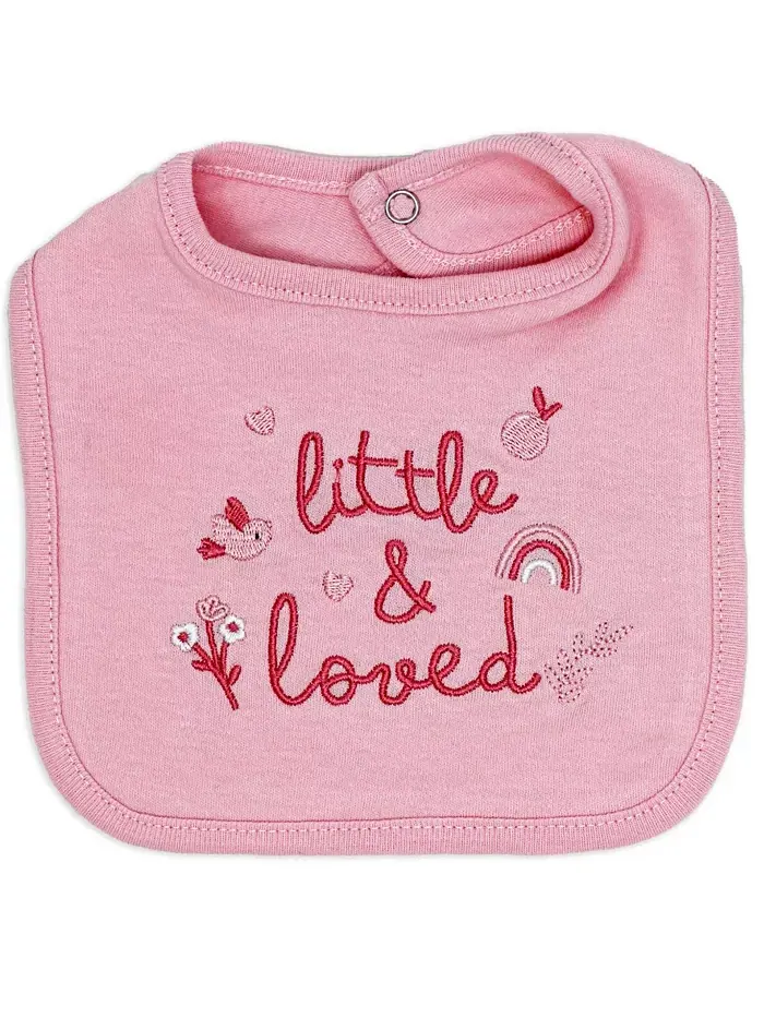 Набор для новорожденных Baby Girls Rose Bunnies, 8 предметов Rock-A-Bye Baby Boutique — изображение 5 из 8, розовый