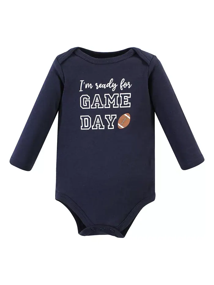 Детский комплект для мальчиков Hudson 3Pc с длинным рукавом и штанишками Hudson Baby — изображение 4 из 5, серый