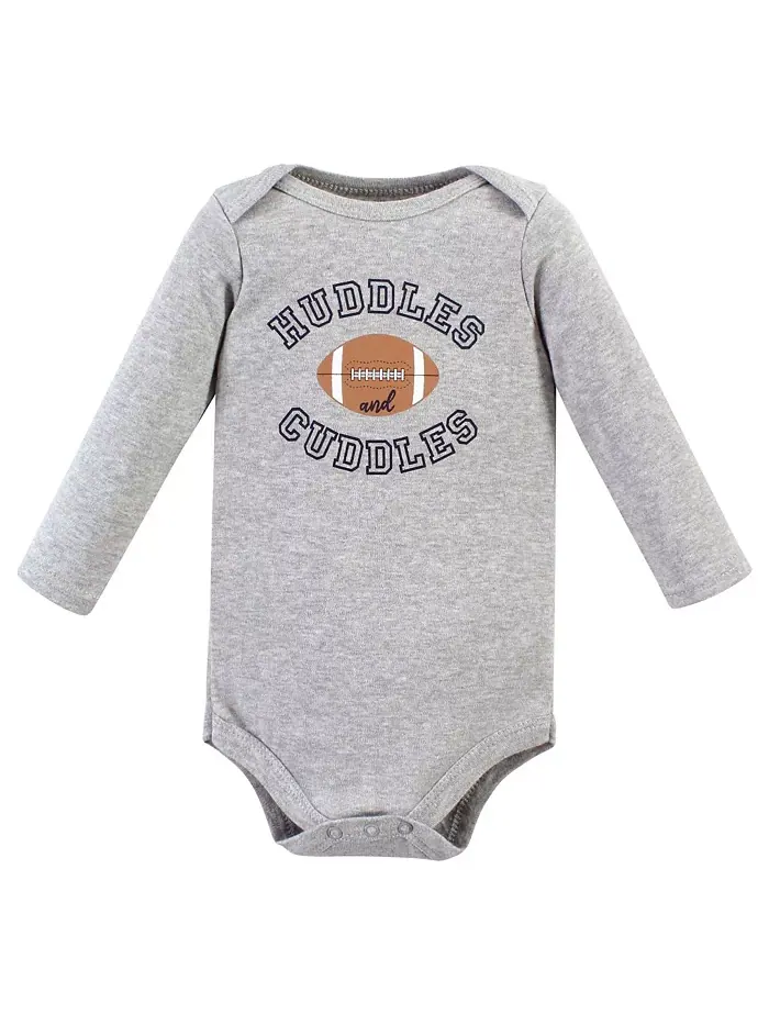 Детский комплект для мальчиков Hudson 3Pc с длинным рукавом и штанишками Hudson Baby — изображение 5 из 5, серый