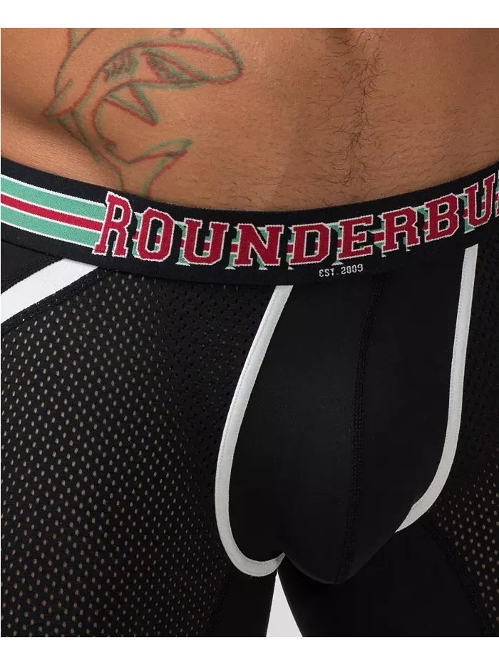Мужские боксеры VARSITY анатомического кроя Rounderbum — изображение 4 из 4, черный