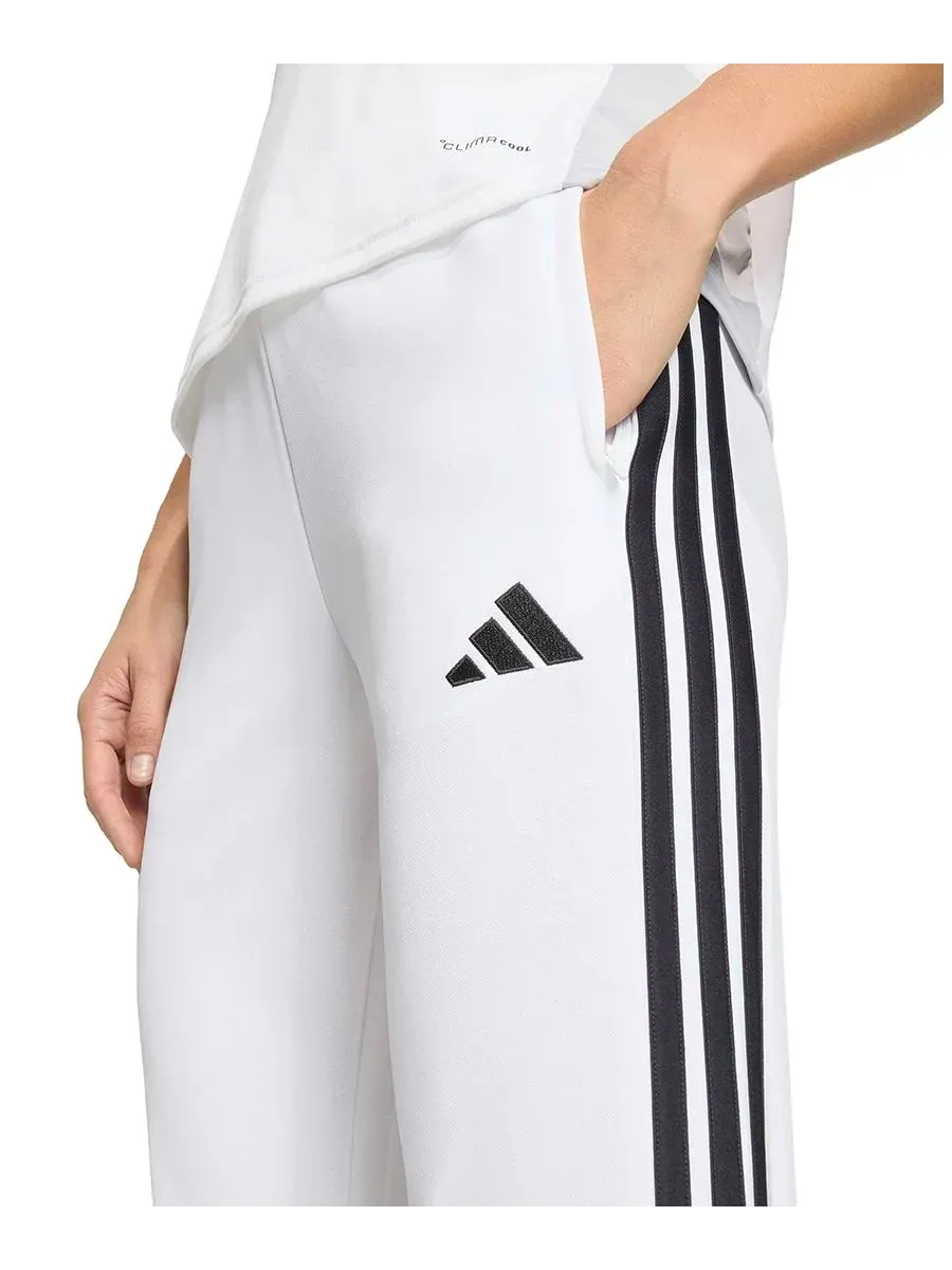 Женский тренировочный спортивный костюм, брюки стандартного кроя Adidas — изображение 3 из 5, белый/черный