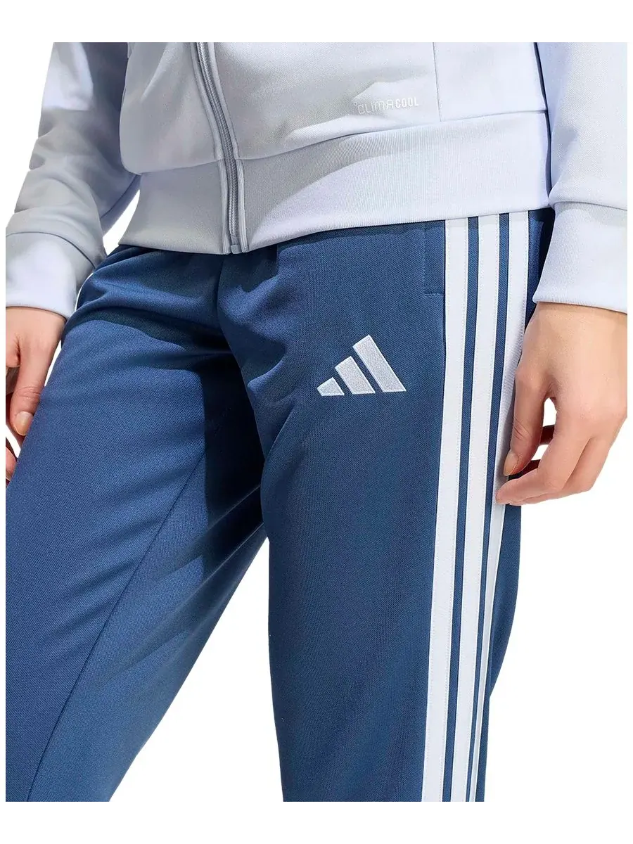 Женский тренировочный спортивный костюм, брюки стандартного кроя Adidas — изображение 3 из 5, синий