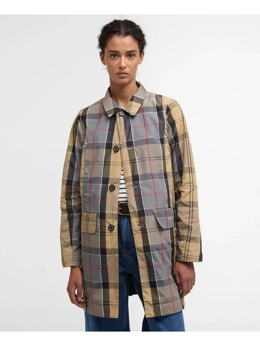 Женская двусторонняя водонепроницаемая куртка Babbity Barbour — изображение 3 из 6, черный