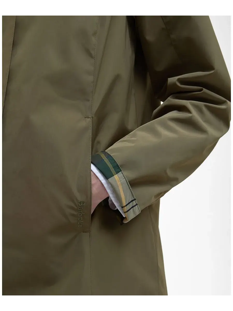 Женская двусторонняя водонепроницаемая куртка Babbity Barbour — изображение 7 из 8, зеленый