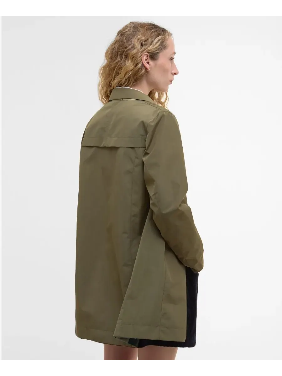 Женская двусторонняя водонепроницаемая куртка Babbity Barbour — изображение 8 из 8, зеленый