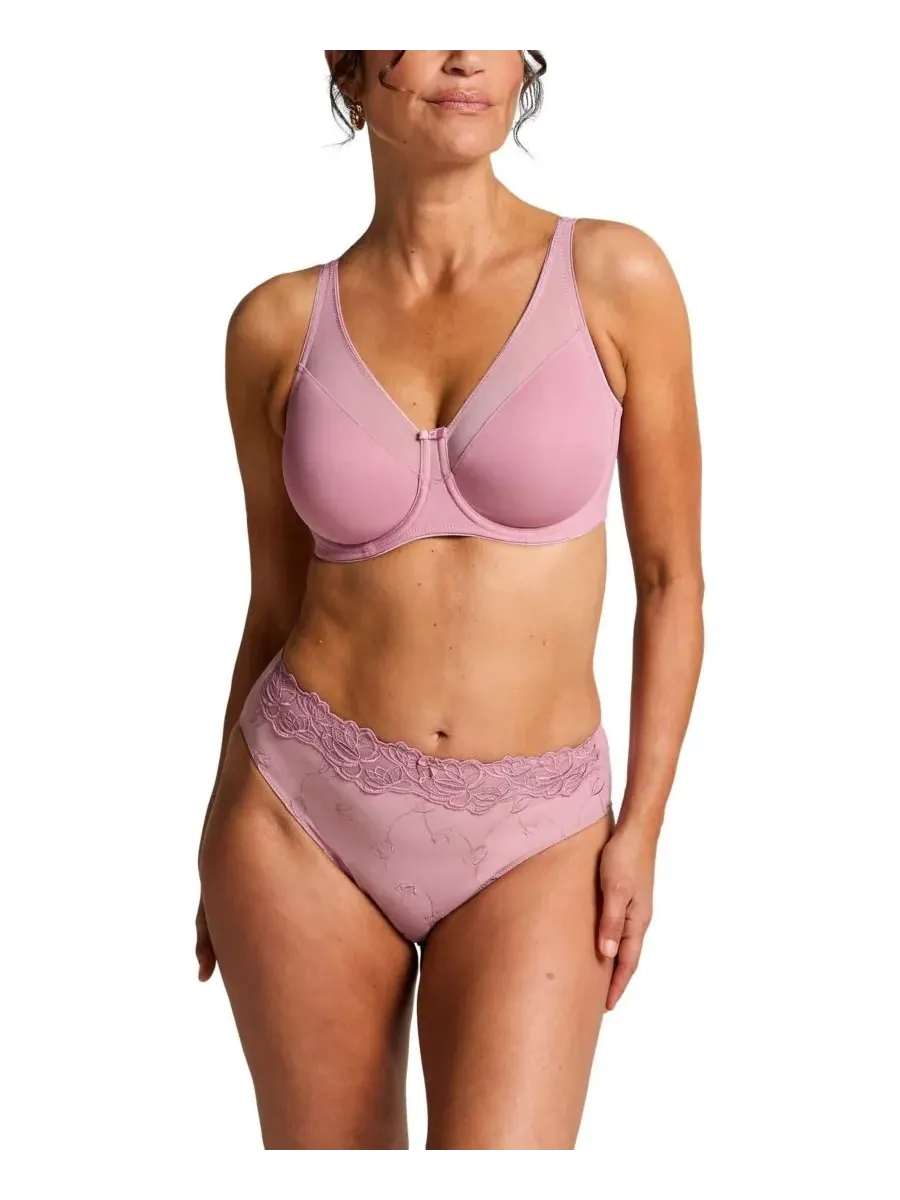 Бюстгальтер-минимизатор Hunkemoller Nina для женщин без подкладки на косточках Hunkemöller, Lilas — изображение 3 из 4