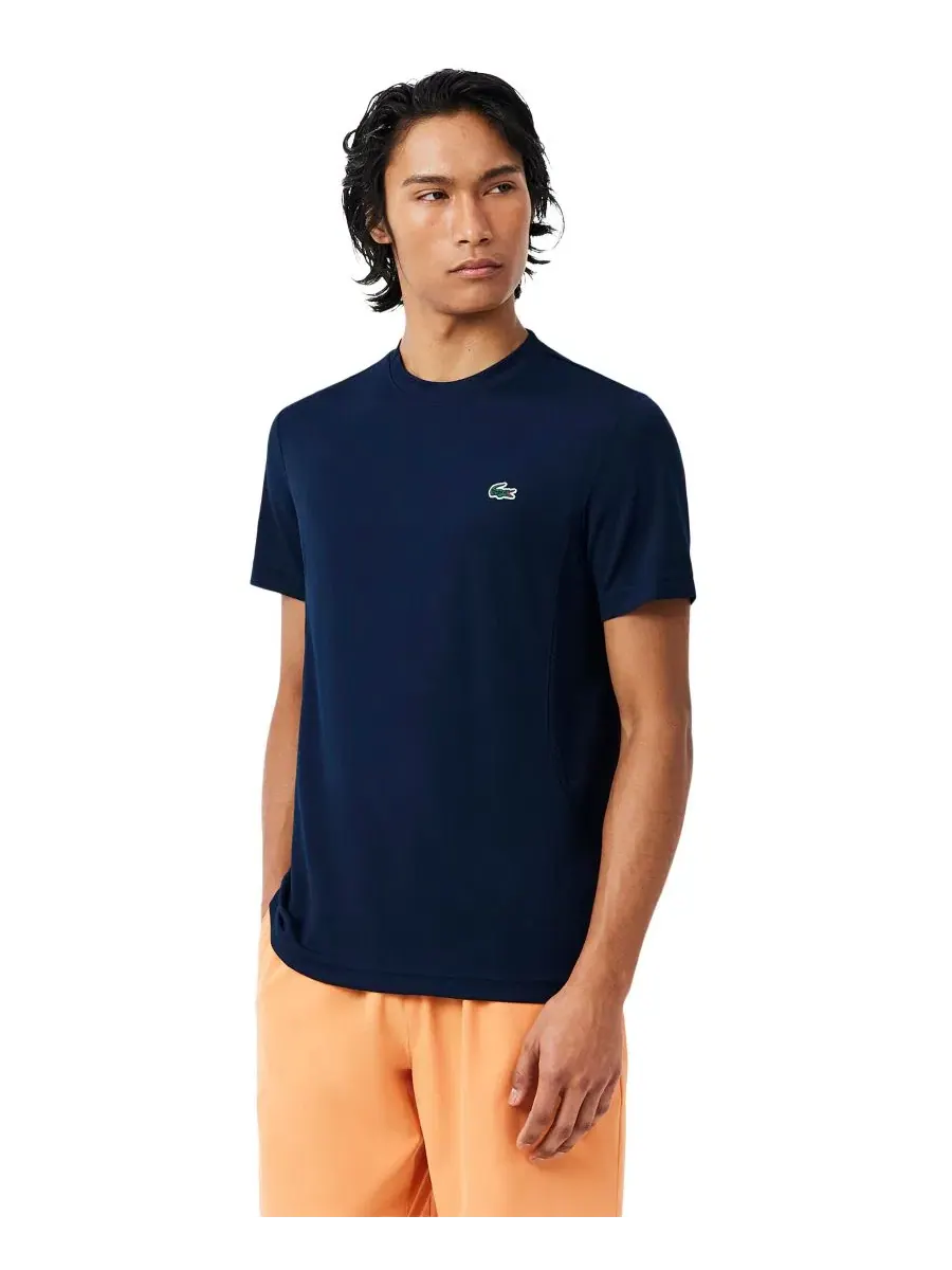 Футболка мужская Lacoste, стандартный крой, круглый вырез