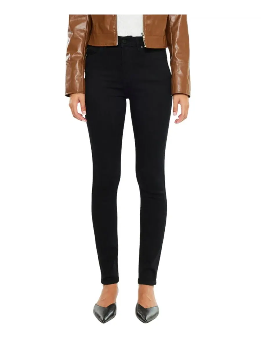 Женские джинсы Vanessa High Rise Super Skinny Kancan — изображение 1 из 7, черный