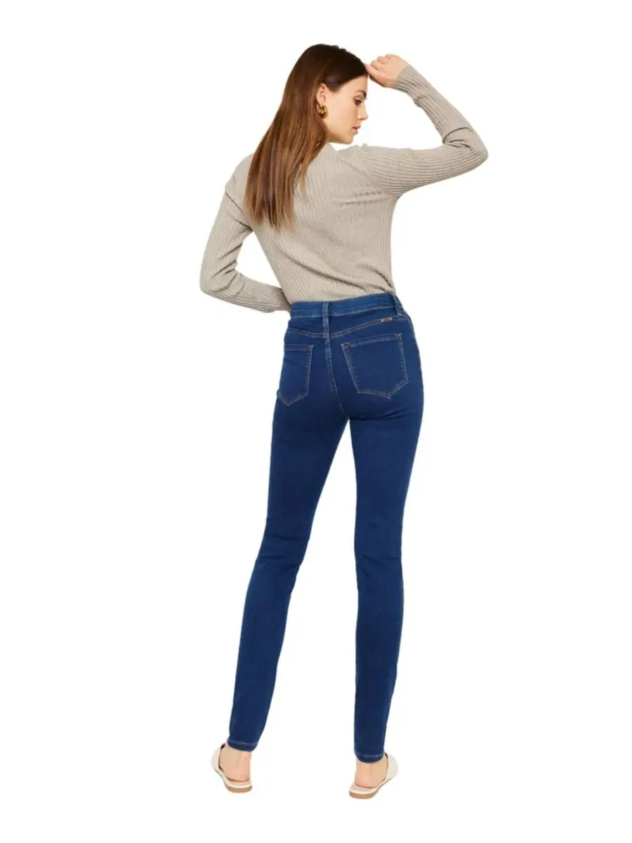 Женские джинсы Vanessa High Rise Super Skinny Kancan — изображение 2 из 8, черный