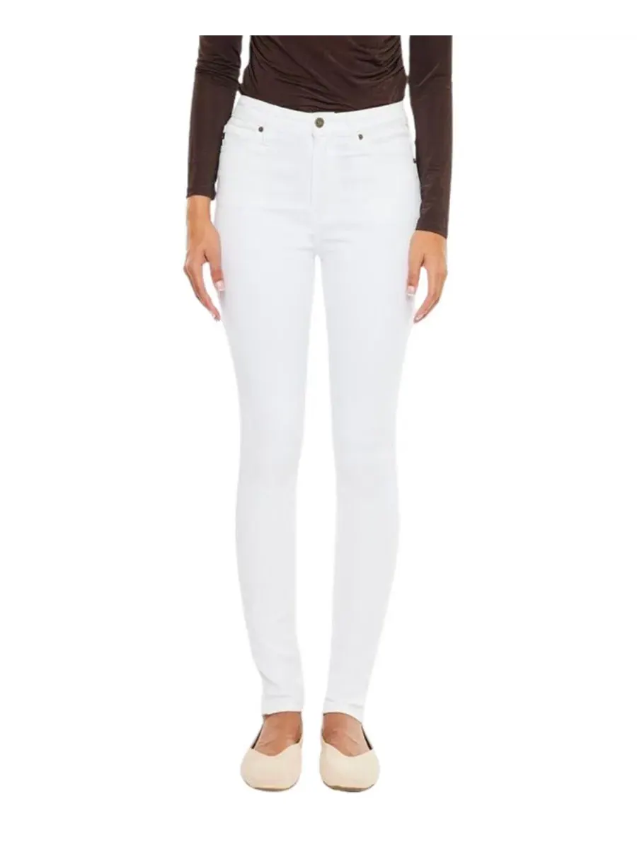 Женские джинсы Vanessa High Rise Super Skinny Kancan — изображение 1 из 9, белый