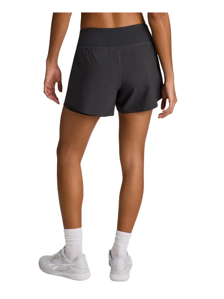Шорты для бега Reebok Interlock Pull-On — изображение 4 из 4, черный