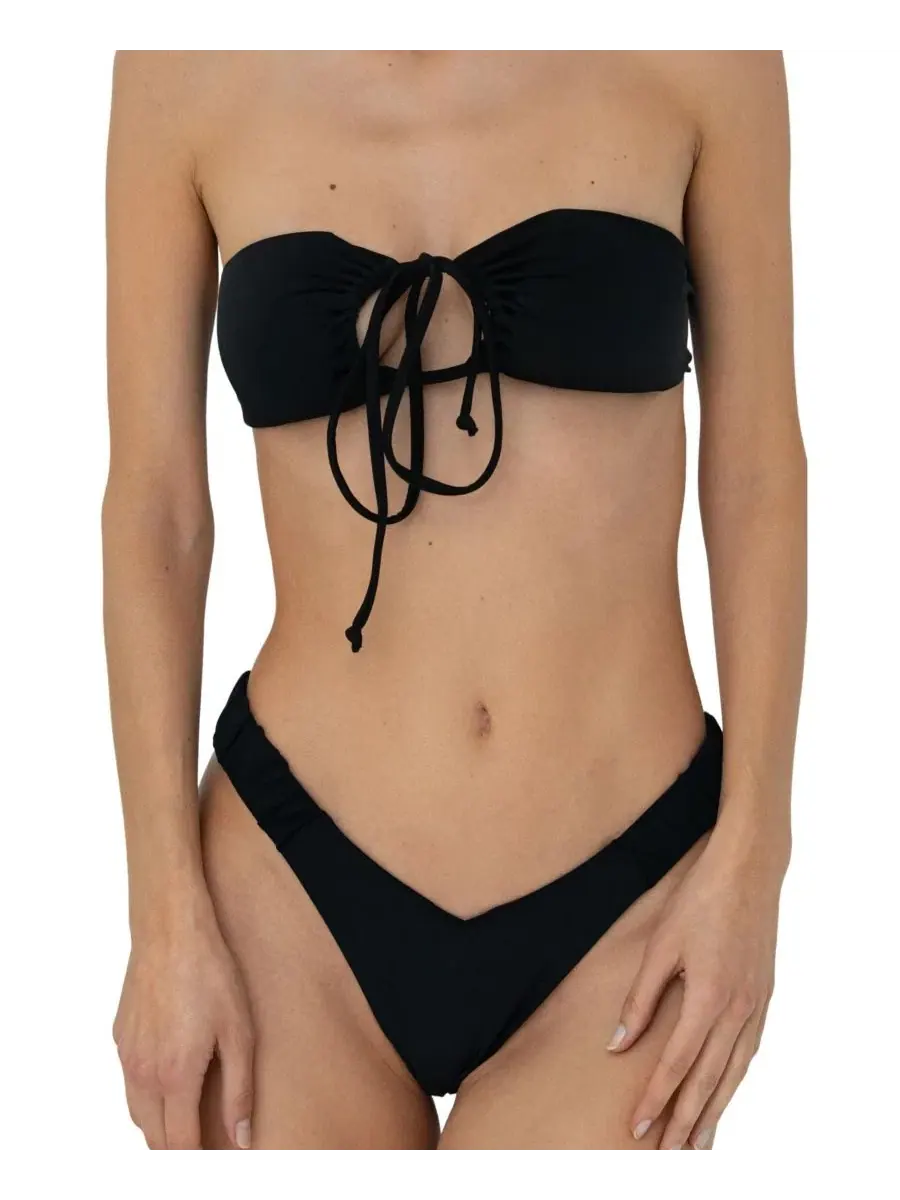 Женские плавки Ivy Bottom Bright Swimwear — изображение 3 из 6, черный