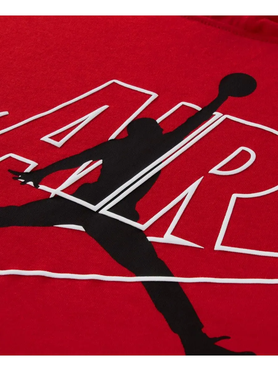 Худи с капюшоном и длинным рукавом Jumpman Air Jordan — изображение 2 из 3, красный