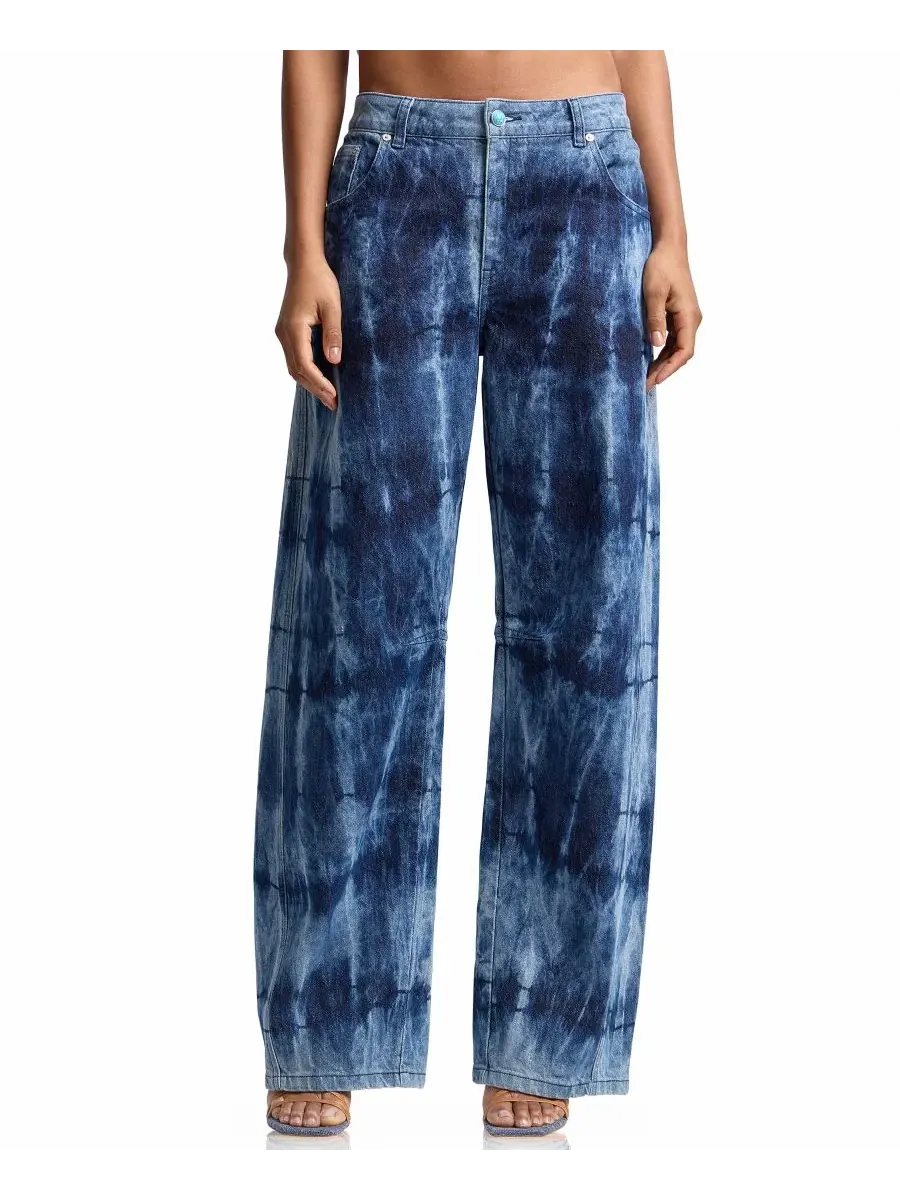 Джинсы с завязками-тай-дай Navy Tie Dye Avec Les Filles