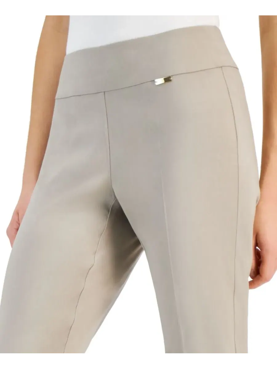 Брюки-капри с заниженной талией, модель Petite Tummy-Control Pull-On I.N.C. International Concepts — изображение 4 из 5