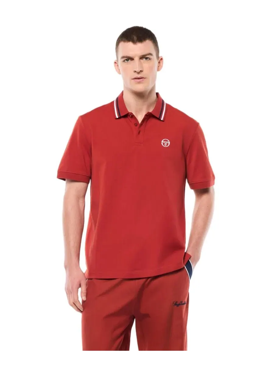 Мужское поло из пике Ciro Pique Sergio Tacchini