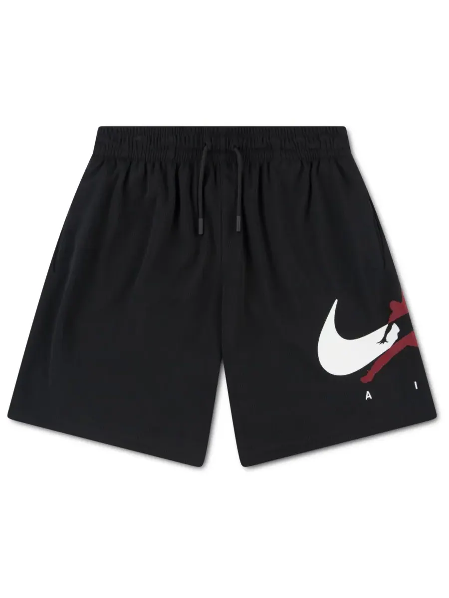 Детские шорты из сетчатой ткани с графическим принтом в стиле университетской формы, размер 8-20