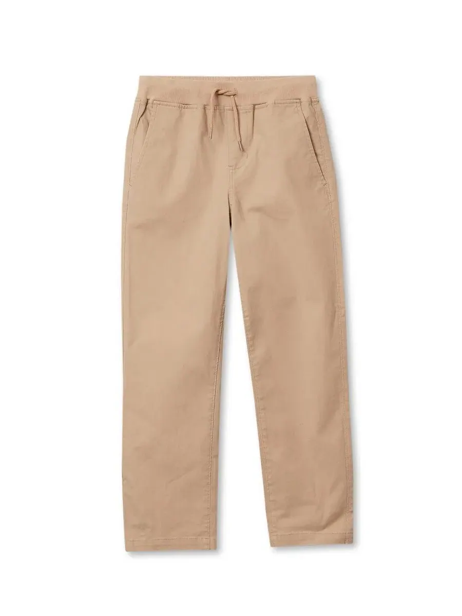 Штаны на резинке с усиленными коленями Boys Iron Knee Pull On Pants Lands' End