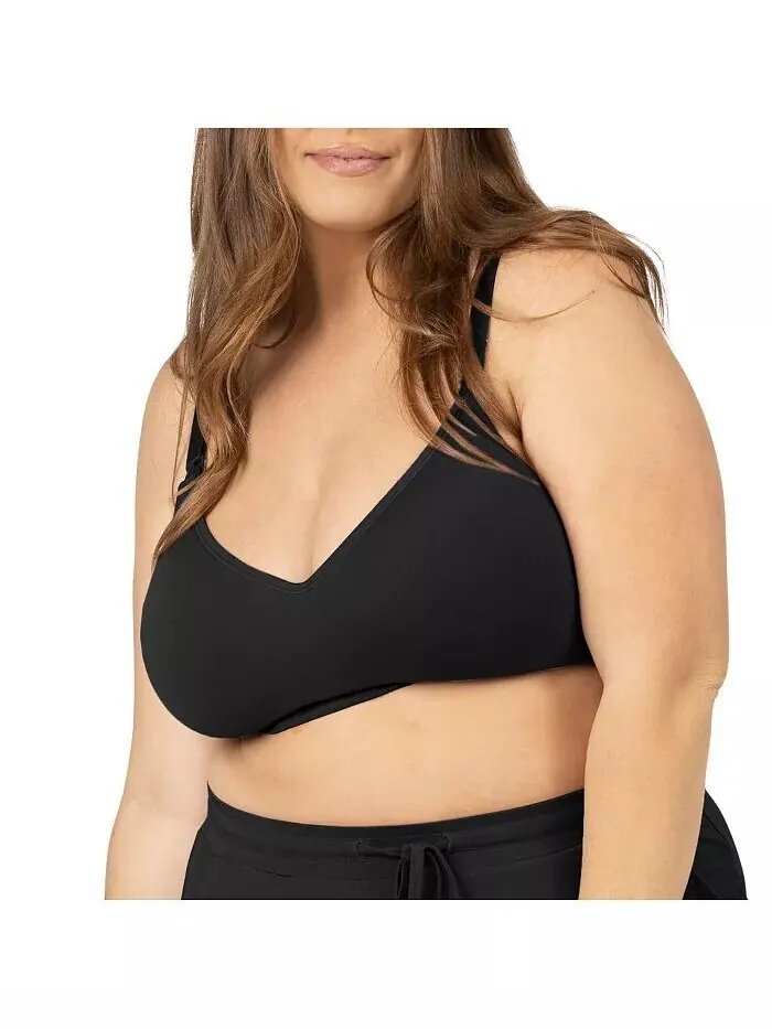 Бюстгальтер для кормления грудью Maternity Busty Contour Kindred Bravely — черный