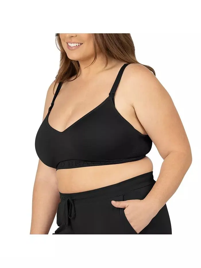 Бюстгальтер для кормления грудью Maternity Busty Contour Kindred Bravely — изображение 2 из 3, черный