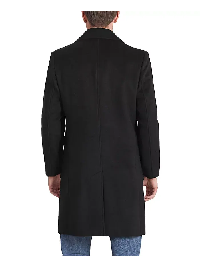 Мужское пальто Addison из шерстяной смеси Landing Leathers — изображение 2 из 3, черный