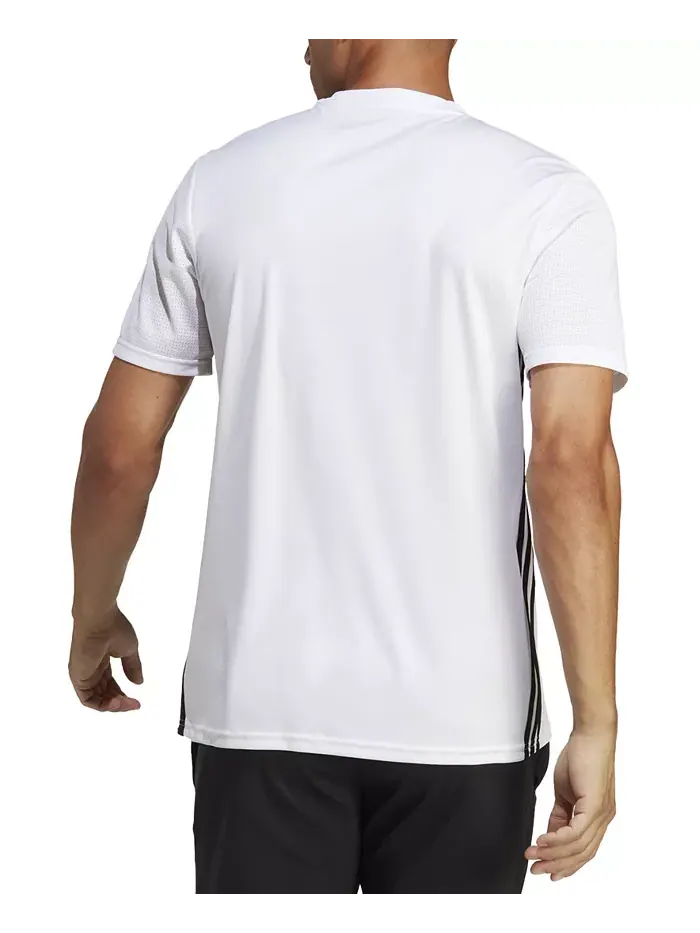 Мужская футболка Tabela 23 Slim-Fit Performance adidas — изображение 2 из 4, белый/черный