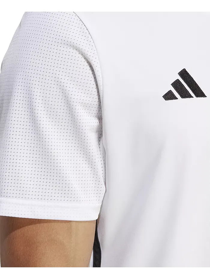 Мужская футболка Tabela 23 Slim-Fit Performance adidas — изображение 3 из 4, белый/черный