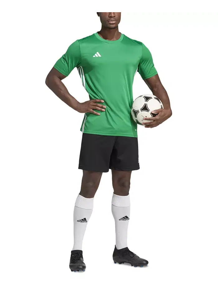 Мужская футболка Tabela 23 Slim-Fit Performance Adidas — изображение 2 из 4, зеленый